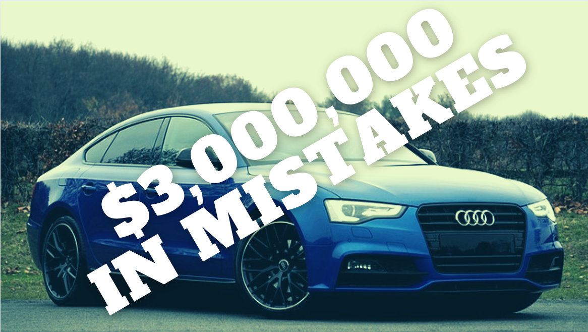 $3,000,000 in mistakes -- my 7 biggest money regrets